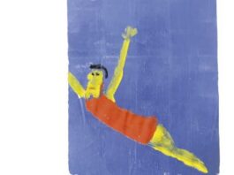 DIE BADENDEN – Bilder von Josef Linsbod / Galerie der Kulturformen, Linz