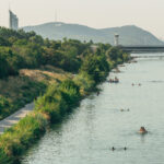 The Donauinsel – 21 kilometres of open space / Wien Museum