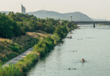 The Donauinsel – 21 kilometres of open space / Wien Museum