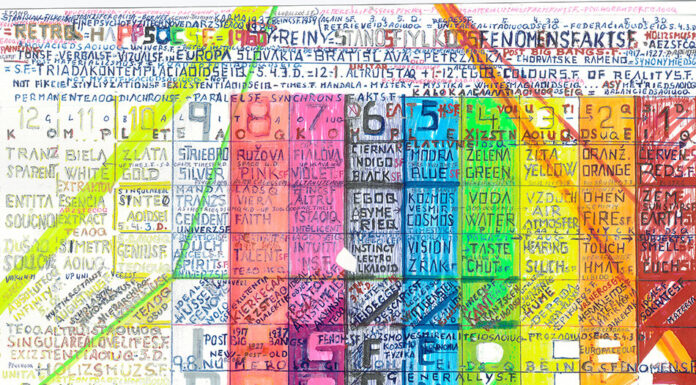 Stano Filko. 12 Chakras of Becoming / Museum der Moderne Salzburg, Mönchsberg, Salzburg