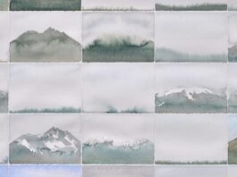 Strichweise Schneeschauer – Roland Haas Aquarelle aus fünf Jahrzehnten / Bildungshaus Batschuns, Vorarlberg