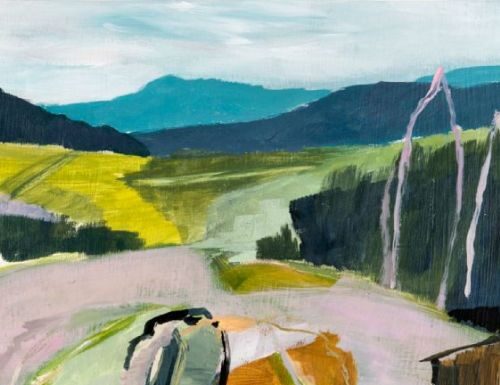 Annemarie Pletl – gedacht, gemalt – Zu Gast bei Kubin/ Kubin-Haus Zwickledt, Oberösterreich