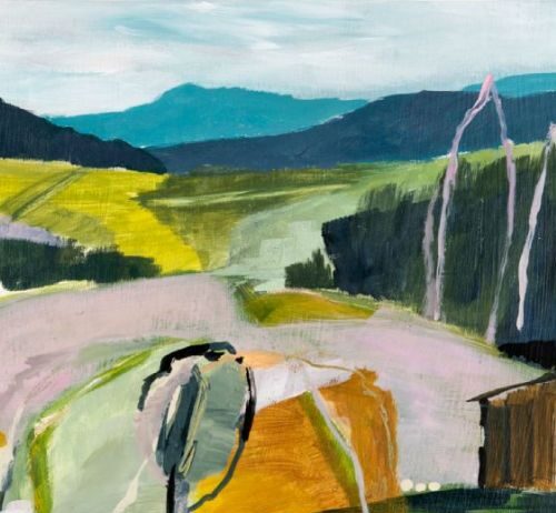 Annemarie Pletl – gedacht, gemalt – Zu Gast bei Kubin/ Kubin-Haus Zwickledt, Oberösterreich