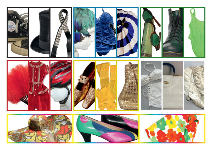 Collage von Ausstellungsobjekten, 2025, © Wien Museum