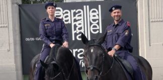 JONAS HÖSCHL | Polizeipferde für Österreich / Bildraum 01, Wien